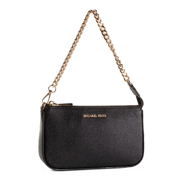 Michael Kors Portefeuille en cuir avec chane - U Noir- Ref 135 €